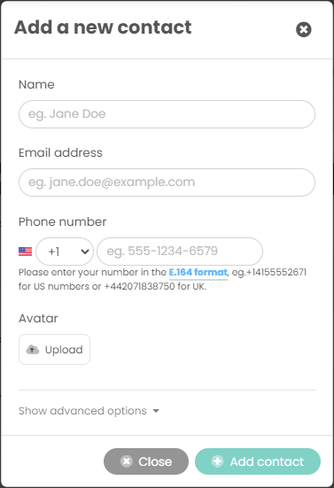 Add Contact