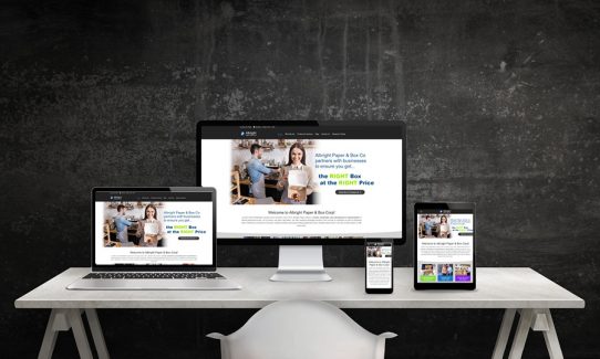 Albright Box Website Design | LMS Solutions