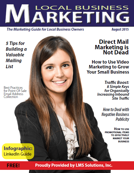 August 2015 Local Business Marketing Magazine