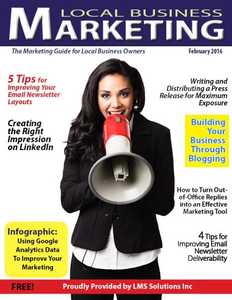 February 2016 Local Business Marketing Magazine