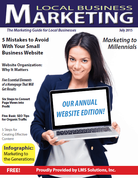 July 2015 Local Business Marketing Magazine
