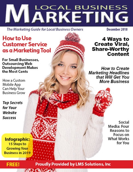 December 2018 Local Business Marketing Magazine