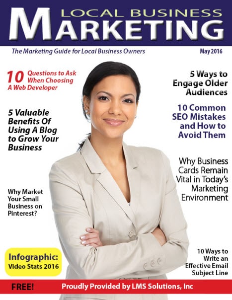 May 2016 Local Business Marketing Magazine