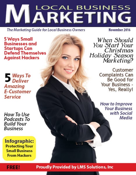 December 2015 Local Business Marketing Magazine
