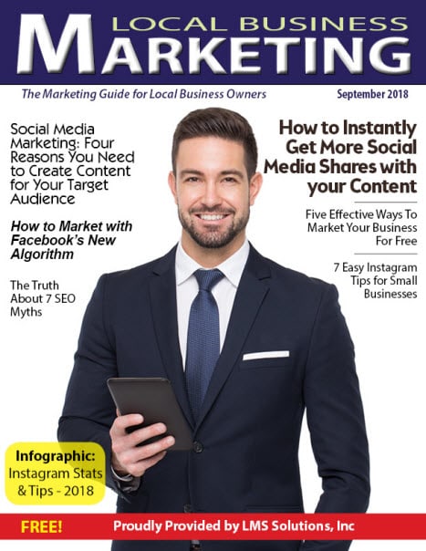 August 2018 Local Business Marketing Magazine