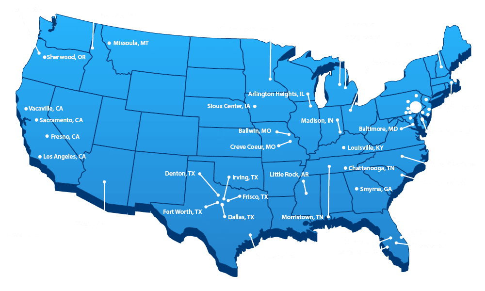 LMS Solutions Client Locations