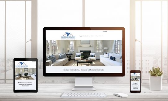 NJ Meyer Homes Website Design | LMS Solutions